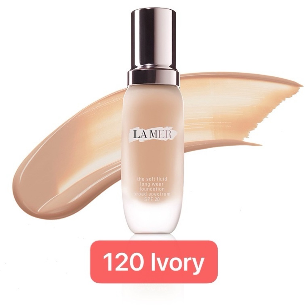 120 Ivory ~ LA MER The Soft Fluid Long Wear Foundation SPF20, 1oz/30ml, NIB